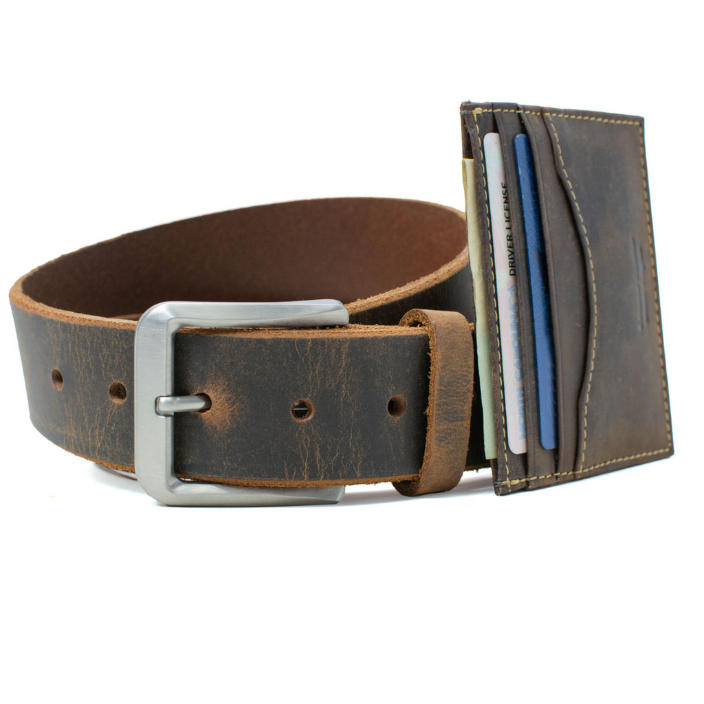 Titanium Belts| Titanium Buckle with Genuine Leather Strap|Made in USA Titanium Belts| Titanium Buckle with Genuine Leather Strap|Made in USA