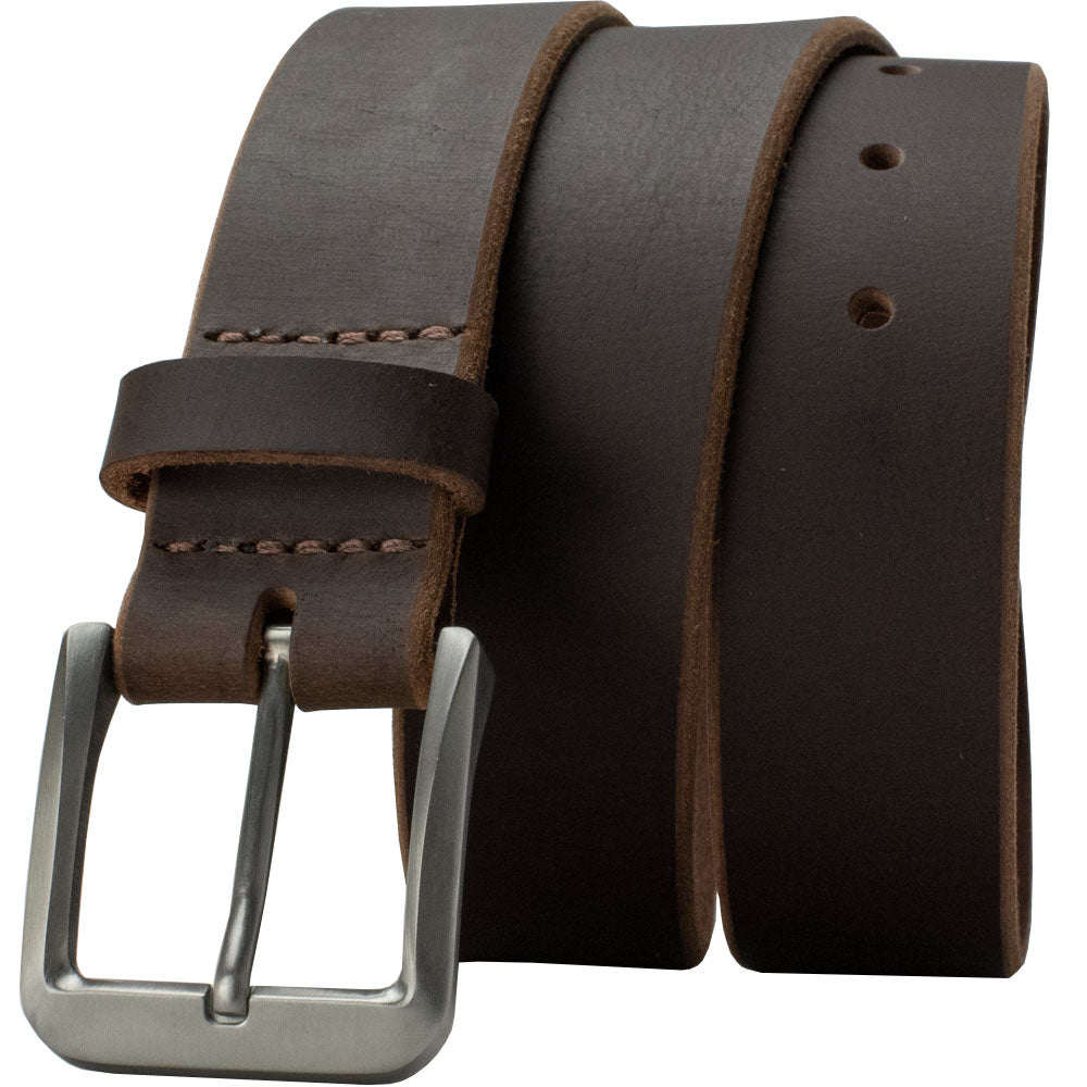 Titanium Belts| Titanium Buckle with Genuine Leather Strap|Made in USA Titanium Belts| Titanium Buckle with Genuine Leather Strap|Made in USA